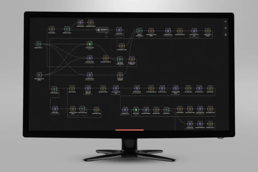 Referenz Automatisierte Blogerstellung: Projektansicht